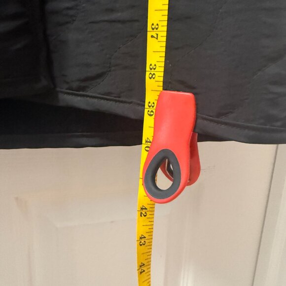 Maralyce Ferree Scarborough, Maine black button-down textured coat size small - Picture 4 of 10